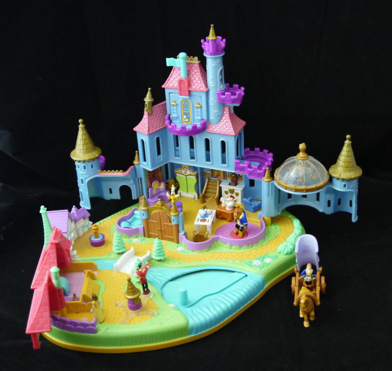 ポーリーポケット ディズニー「ひみつのコレクション」美女と野獣の城